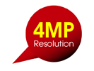 4MP Resolution